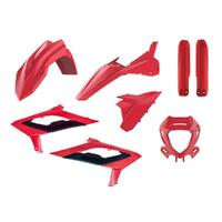 Polisport Red Enduro Plastic Kit for 2023-2024 Beta RR125 2T