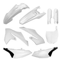 Polisport MX White Plastic Kit for 2018-2024 Yamaha YZ65