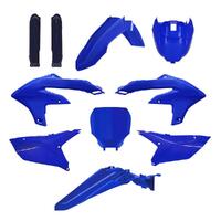 Polisport MX Blue Plastic Kit for 2024 Yamaha YZ250F