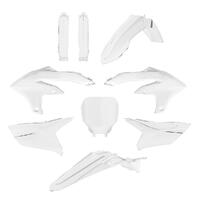Polisport MX White Plastic Kit for 2023-2024 Yamaha YZ450F