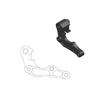 Moto-Master Front 260mm Brake Caliper Adapter Bracket for 2004-2007 Honda CR125R