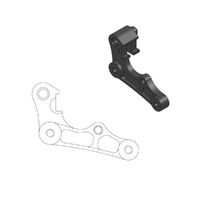 Moto-Master Front 270mm Brake Caliper Adapter Bracket for 2008-2025 Yamaha YZ125