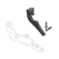 Moto-Master Front 298mm Brake Caliper Adapter Bracket for 2014-2025 Husqvarna FC250 - Dakar Disc