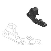 Moto-Master Front 270mm Brake Caliper Adapter Bracket for 2018-2024 Beta RR 125 2T