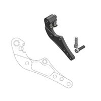 Moto-Master Front 298mm Brake Caliper Adapter Bracket for 2018-2021 Husqvarna FE250 - Dakar Disc / Magura Caliper