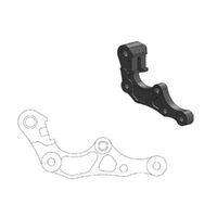 Moto-Master Front 260mm Brake Caliper Adapter Bracket for 2021-2025 Husqvarna TC85 BW