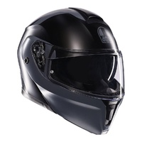 AGV Streetmodular Resia Helmet - Matte Black / Grey