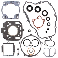 Vertex Complete Gasket Set with Oil Seals for 1987 Kawasaki KX125