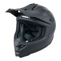 Nitro MX710 Youth Full Face Helmet - Satin Black