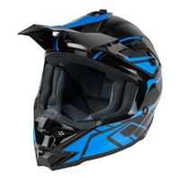 Nitro MX710 Youth Shard II Full Face Helmet - Blue / Black