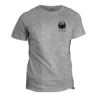 Merlin Womens Moto Tshirt - Grey