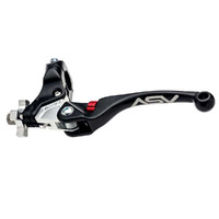 ASV Black F4 Long Clutch Lever for 2007-2024 Honda CRF150R (with Hot Start Standard Perch)