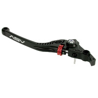 ASV Black C5 Long Clutch Lever for 2003-2009 Honda VTX1300R 