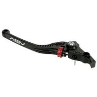 ASV Black C5 Long Clutch Lever for 2011-2015 Buell EBR1190 RS 