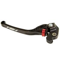 ASV Black F3 Long Clutch Lever for 2011-2015 Buell EBR1190 RS 