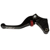 ASV Black F3 Shorty Clutch Lever for 2011-2015 Buell EBR1190 RS 