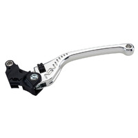 ASV Silver F3 Long Clutch Lever for 2023 Ducati Street Fighter V4S 