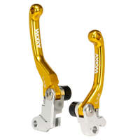 Axiom Gold Lever Set for 2000-2008 Kawasaki KX125