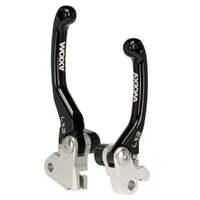 Axiom Black Flex Lever Set for 2022-2024 Kawasaki KX112