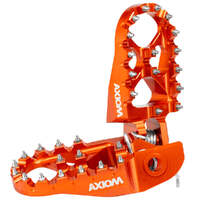 Axiom Orange Footpegs for 2009-2024 KTM 50SX