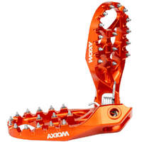 Axiom Orange Footpegs for 2024-2024 GasGas MC350F