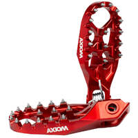 Axiom Red Footpegs for 2023-2024 KTM 350SXF