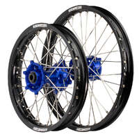 Motocross Wheel Set (Black/Blue 17x1.4/14x1.60) for 1993-2024 Suzuki RM85