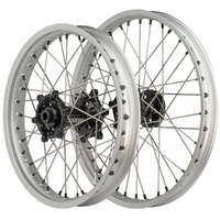 Enduro Wheel Set (Silver/Black 21x1.6/18x2.15) for 2000-2024 Suzuki DRZ400E