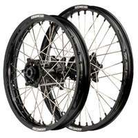 Flat Track Wheel Set (Black 19x2.15/19x2.50) for 2014-2024 Husqvarna FC350