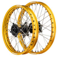 Motocross Wheel Set (Gold/Black 21x1.6/19x2.15) for 2014-2024 Husqvarna TC250