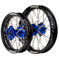 Motocross Wheel Set (Black/Blue 12x1.6/10x1.6) for 2014-2023 KTM 65SX