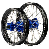 Motocross Wheel Set (Black/Blue 14x1.6/12x1.6) for 2021-2024 GasGas MC65