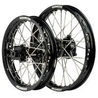 Motocross Wheel Set (Black 14x1.6/12x1.6) for 2017-2024 Husqvarna TC65