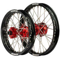 Motocross Wheel Set (Black/Red 14x1.6/12x1.6) for 2012-2024 KTM 65SX