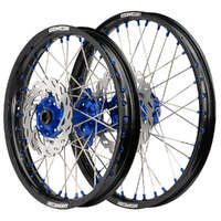 Wheel Set with Discs (Black/Blue 21x1.6/18x2.15) for 2014-2024 Husqvarna FE250