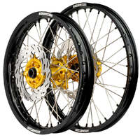 Wheel Set with Discs (Black/Gold 21x1.6/19x2.15) for 2019-2024 Suzuki RMZ250