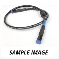 Premade Brake Line - 1100mm (Dark Smoke)