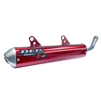 DEP Red 2-Stroke Enduro Silencer for 2013-2019 Beta RR300 