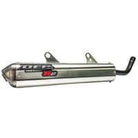 DEP Silver 2-Stroke Enduro Silencer for 2013-2019 Beta RR300 