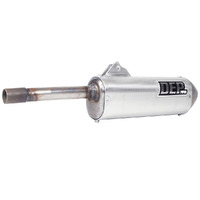 DEP Silver 2-Stroke MX Silencer for 1993-1997 KTM 125 SX 