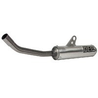 DEP Pipes KTM Silver 2 Stroke Shorty Silencer - 150 SX 2011-2015