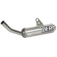 DEP Silver 2-Stroke MX Silencer for 2024 GasGas MC250 