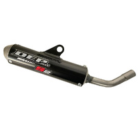 DEP Black 2-Stroke MX Silencer for 2016-2023 Husqvarna TC65 