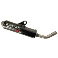 DEP Black 2-Stroke MX Silencer for 2019+ Yamaha YZ85 