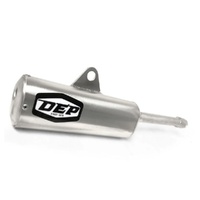 DEP Silver 2-Stroke Trail Silencer for Yamaha DT50 / DT80 