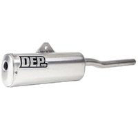 DEP Silver 2-Stroke Trail Silencer for Yamaha TY175 