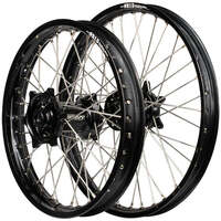 Envy / DID Wheel Set for 2024-2025 Triumph TF250X - Black Rims / Black Hubs (21/19x2.15)