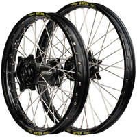 Envy / Excel Wheel Set for 2024-2025 Triumph TF250X - Black Rims / Black Hubs (21/19x2.15)