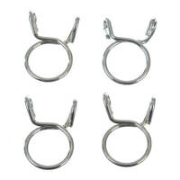 Fuel Hose Clamps - 4 x Wire Type Clamps 14.3mm ID