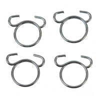 Fuel Hose Clamps - 4 x Wire Type Clamps 9.9mm ID